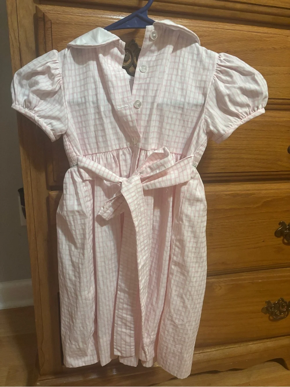 Anavini Hand Smocked Easter Dress